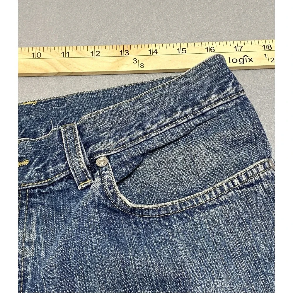 Hugo Boss Texas 26015 Mens Blue Straight Leg Jeans W38 L32 Medium Wash Denim